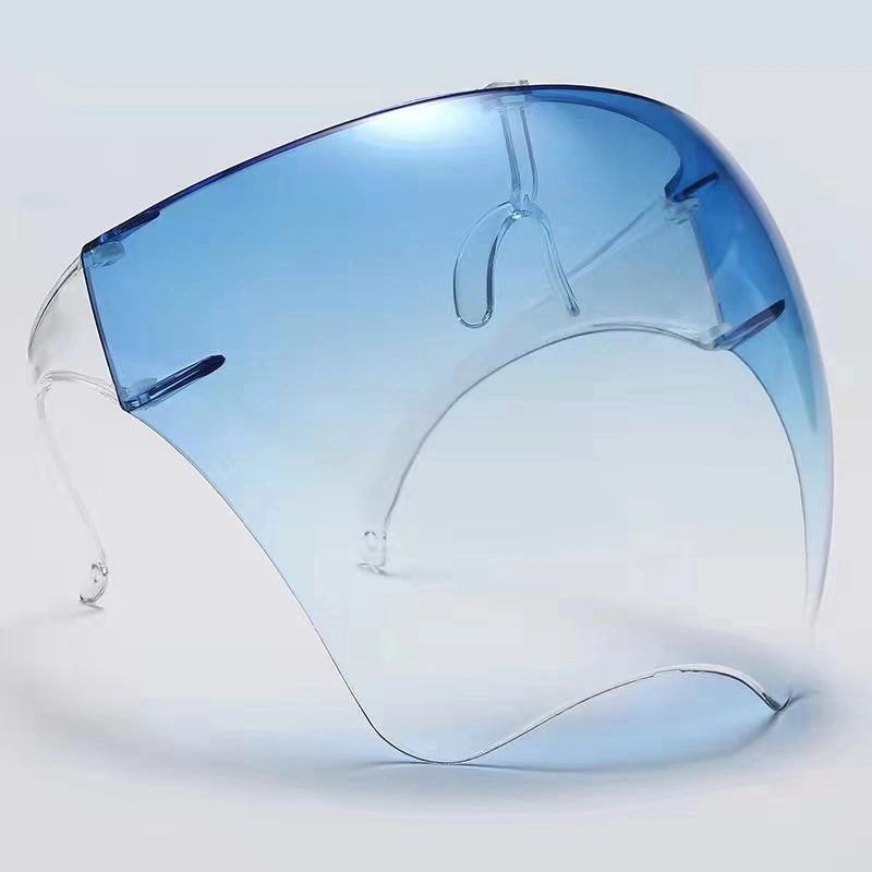 New Material Mirror Face Shield Protector Facial Con_Lentes Sun Visor Glasses Safety_Glassess Protective Glasses Eye Protection