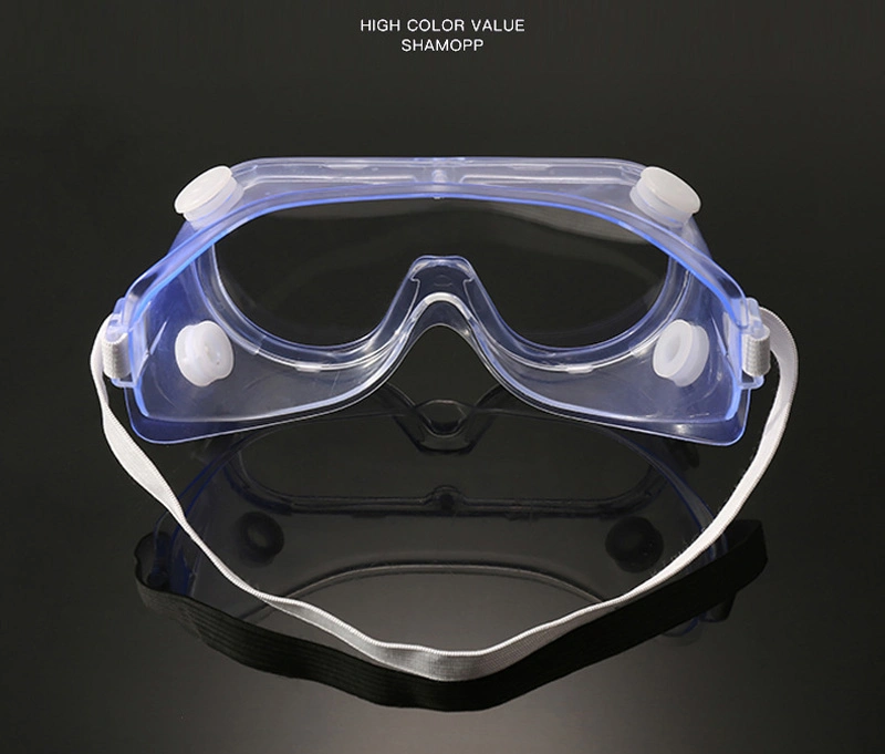 Ce Standard Anti Fog Wraparound Safety Goggles Soft Frame Indirect Vent Protective Goggles