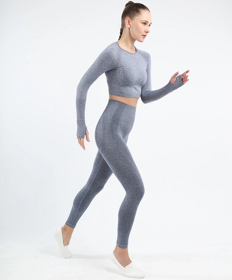 Sports Wholesale Women Activewear Sexy Sport Fitness Clothing Sets Yoga Sports Wear Mesh Gym Yoga Wear