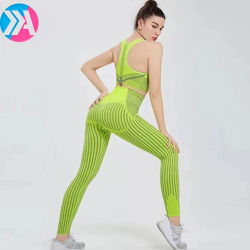 New Design Yoga Print Jump Suit Sport Wear Set Women Clothing Yoga Set