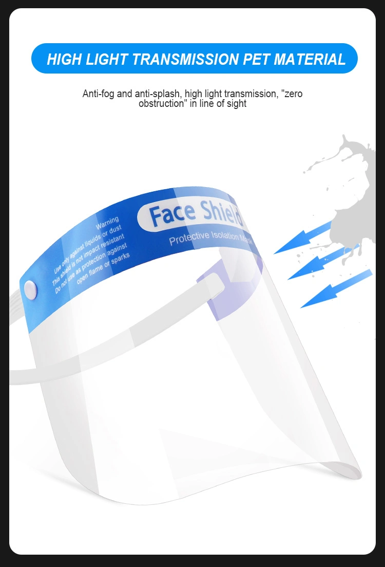 Anti-Fog Visor Full Face Safety Cover Face Mask