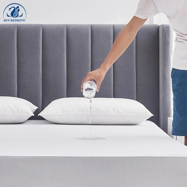Wholesales Mattress Pad Protector Bed Pads Washable Terry Tower Fabric Waterproof Protector