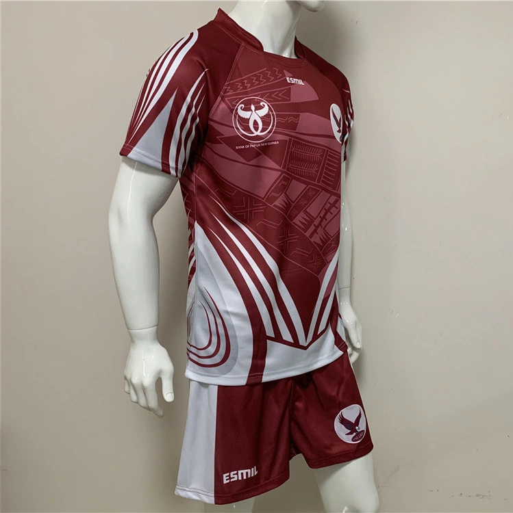 OEM Service Wholesale Custom Printed Rugby Shirt Jersey Rugby Shorts Rugby Uniform