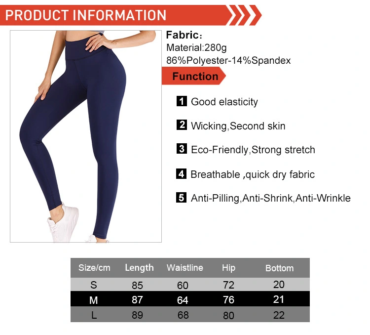 Cody Lundin Fitness Tummy Control Yoga Leggings with Pocket for Women, 4 Way Stretch Workout Running Tights