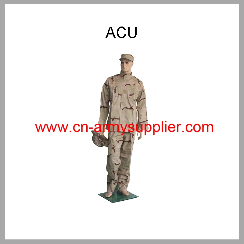 Police Apparel-Military Apparel-Tactical Acu Uniform-Desert Camouflage Uniform
