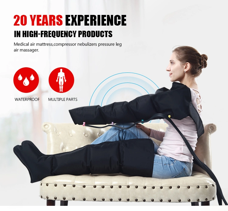 High Quality Air Compression Massager Lymph Edema Drainage Hospital Leg Compression Pump