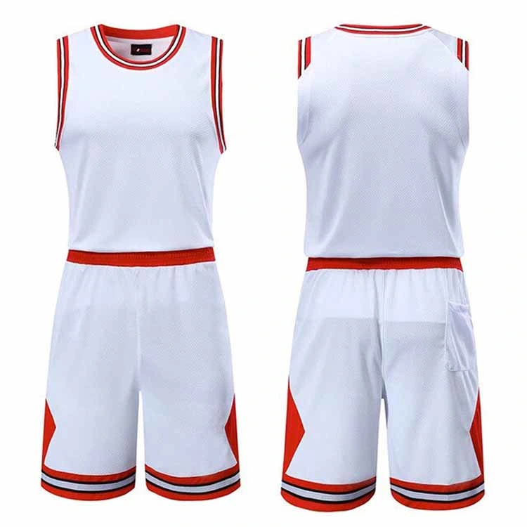 Wholesale Basketball Jersey100% Polyester Any Logo Custom Reversible Basketball Uniforms