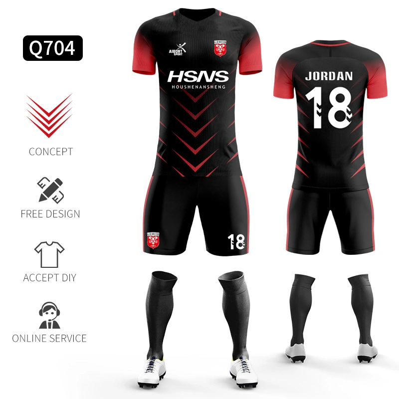 Aibort Custom Sublimation Sets Football Shirts Team Uniform Soccer Jersey