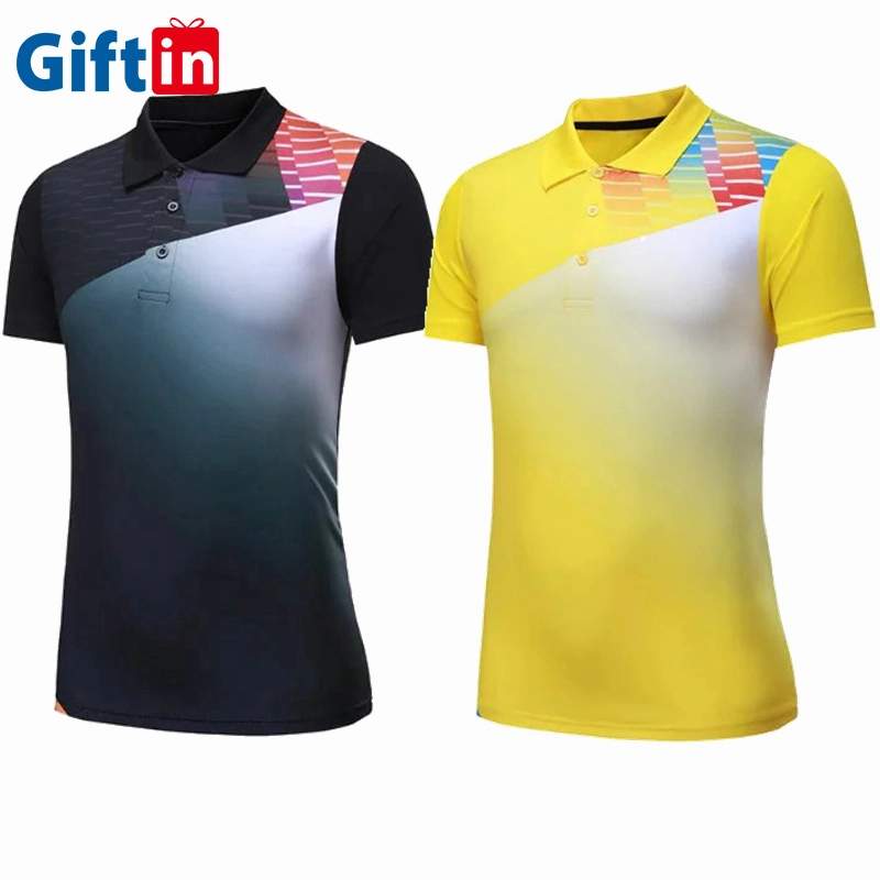 Running Sublimated Custom T-Shirts Cycling Jersey 100% Polyester Sublimation Marathon Polo Shirt for Men