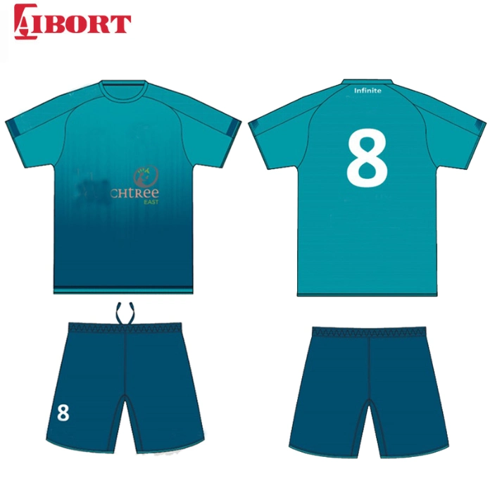 Aibort 2020 Fashion Kid Soccer Jerseys Youth Football Uniforms (A-ZYH01A)