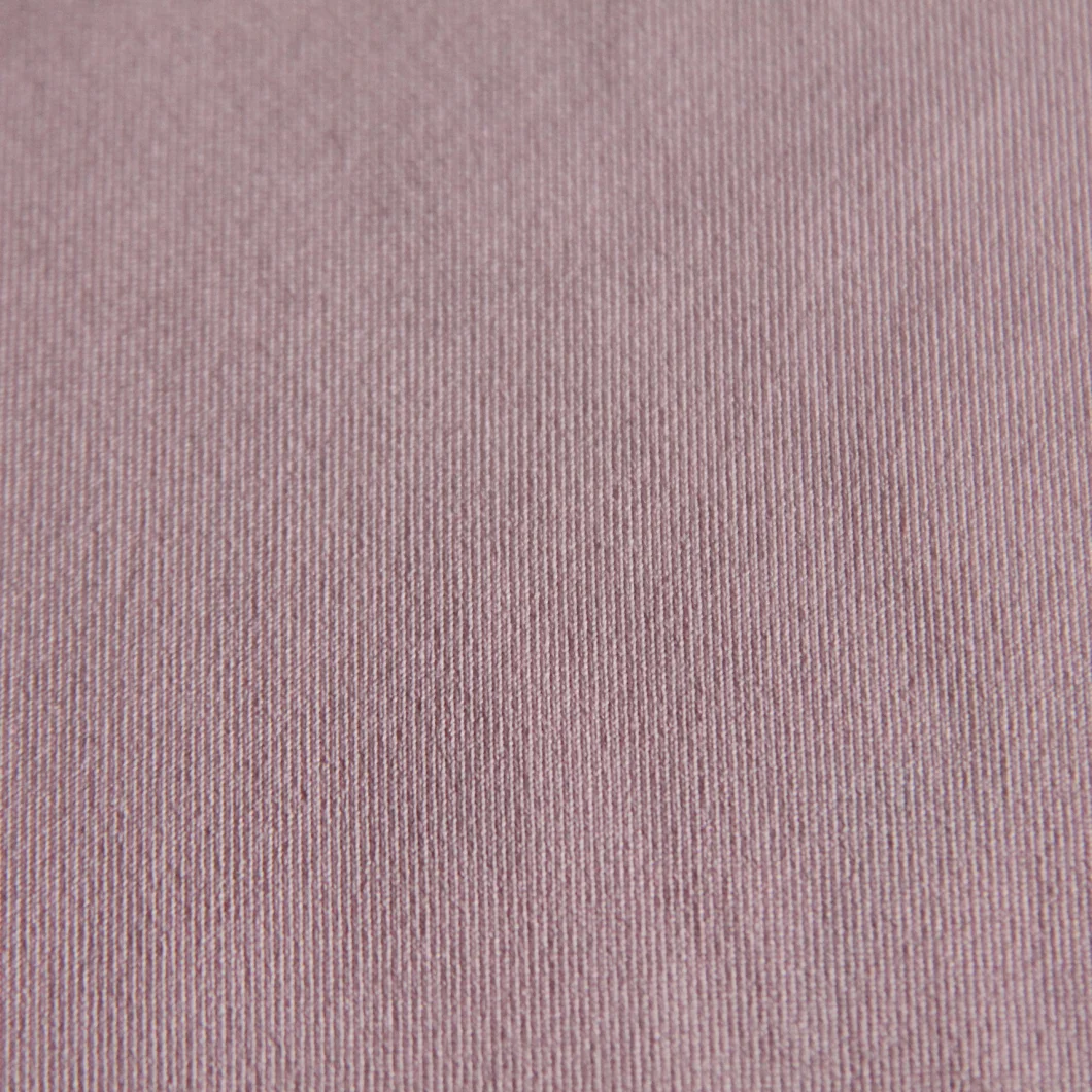 Polyester/Spandex Single Jersey Fabric with 265GSM Weft Knitted Plain Dyed for Sportswear/Leggings/Yoga Wear/T-Shirt/Fitness