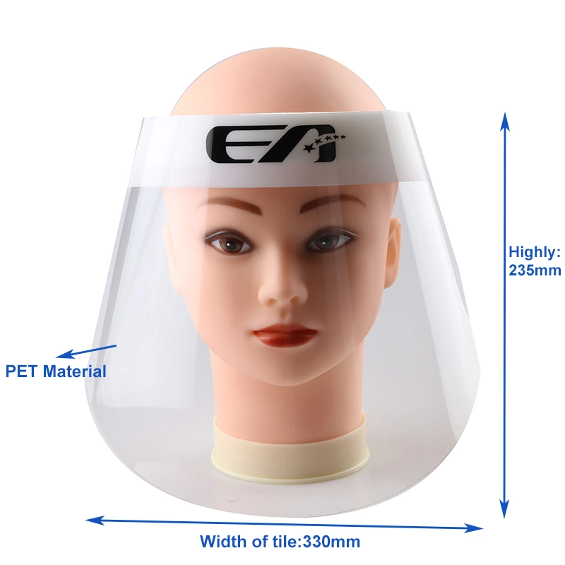 Direct Factory Clear Anti-Fog Protection Face Shield Visors En166 for Sale
