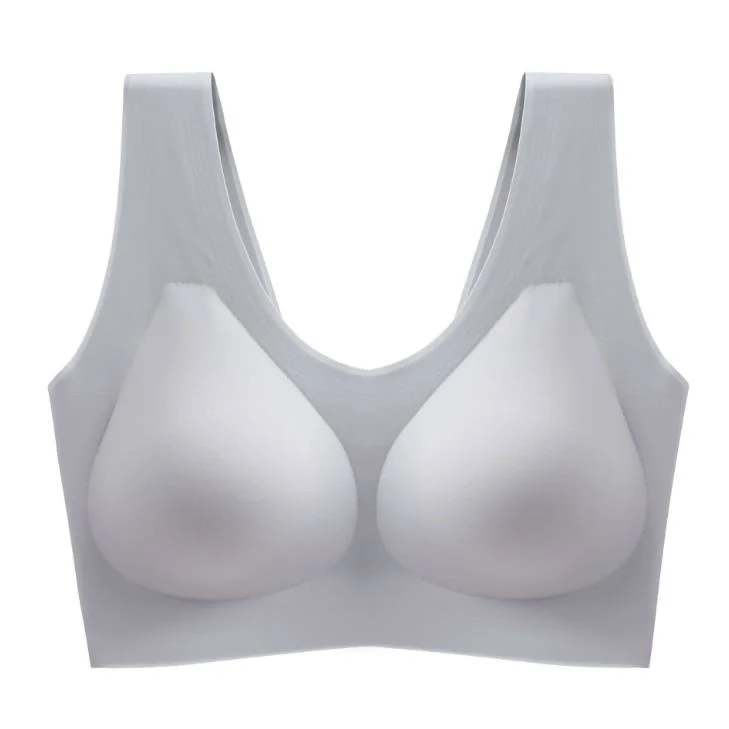 Seamless Sleep Bra with Removable Pads Yoga Gym Activity Everyday Wear Sports Bras for Women