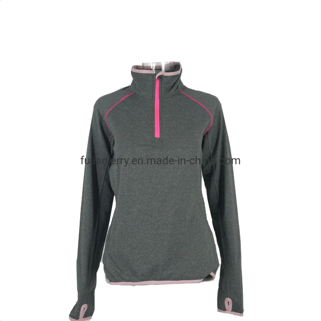 Women's Outdoor Fitness Running Sports Yoga Clothing Long Sleeve Yoga Top