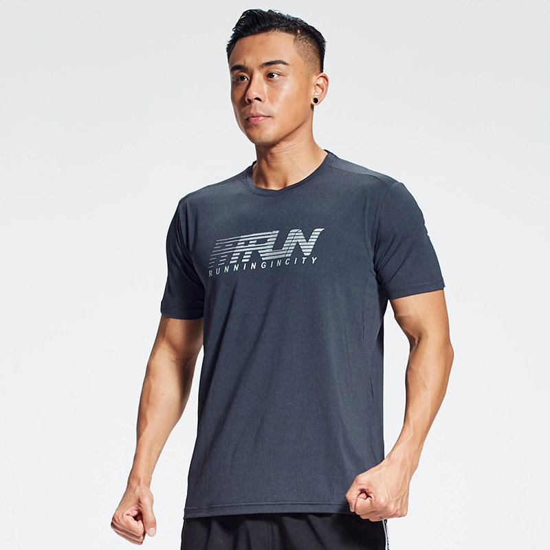Gym Dri Fit T-Shirt Men Wholesale Short Sleeve Sportswear Men Tshirts for Running