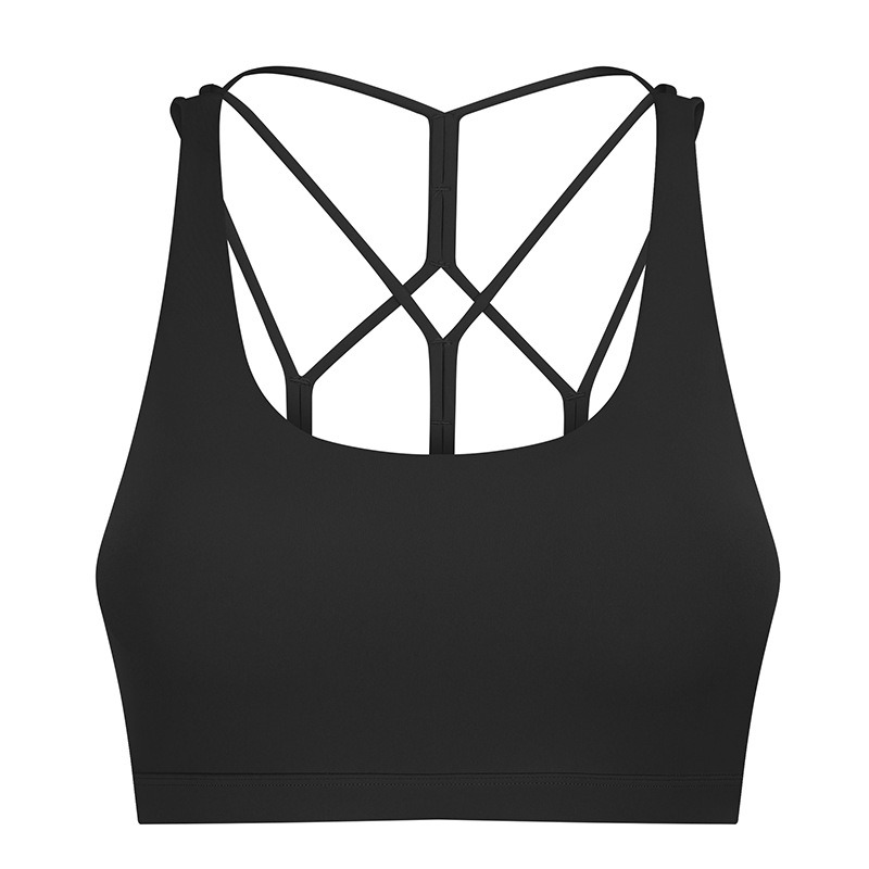 Wholesale Latest Shockproof High Strength Quick Drying Yoga Bra Ladies Gym Workout Sports Bra