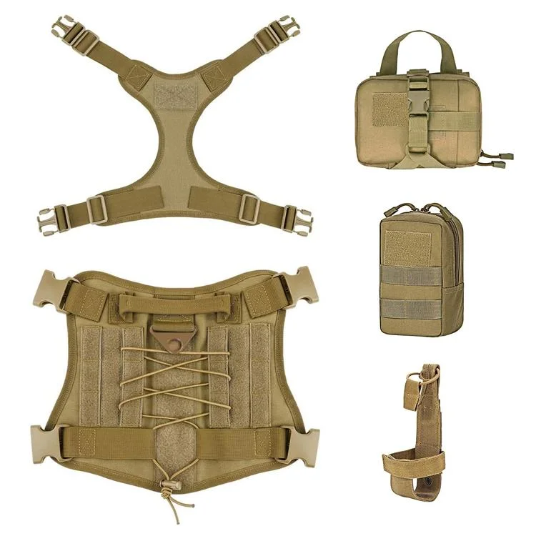 Tactical Military Dog Vest Harness for Dog Training