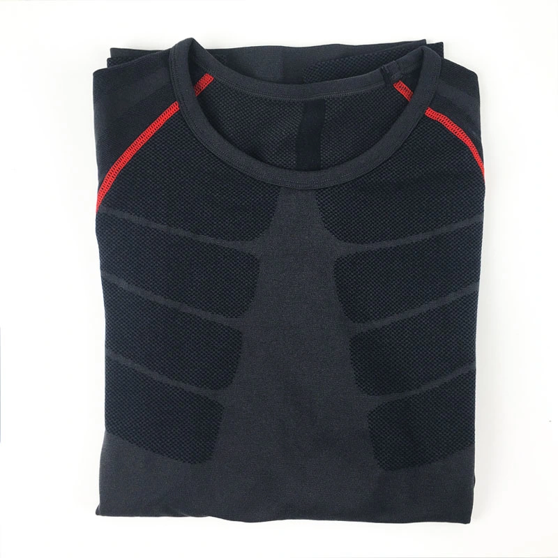 Long Sleeve Soft Track Suits 2021 Compression Clothing Men's Sportwear Suit Gym Man Black T Shirt Sport Men Sportswear Custom Track Suit Men