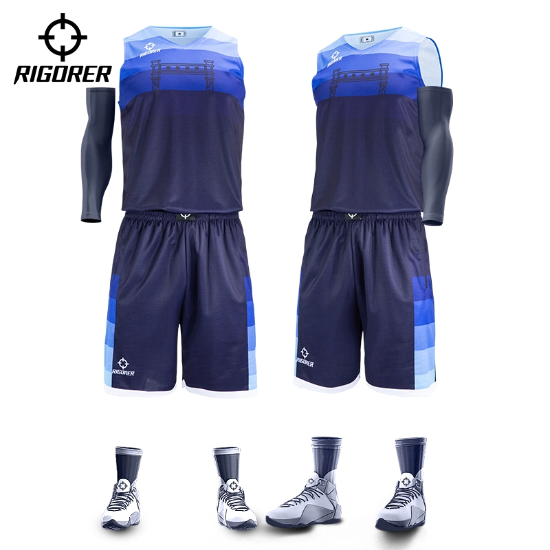 Women's Sports Jersey and Shorts Set with Sublimation Print