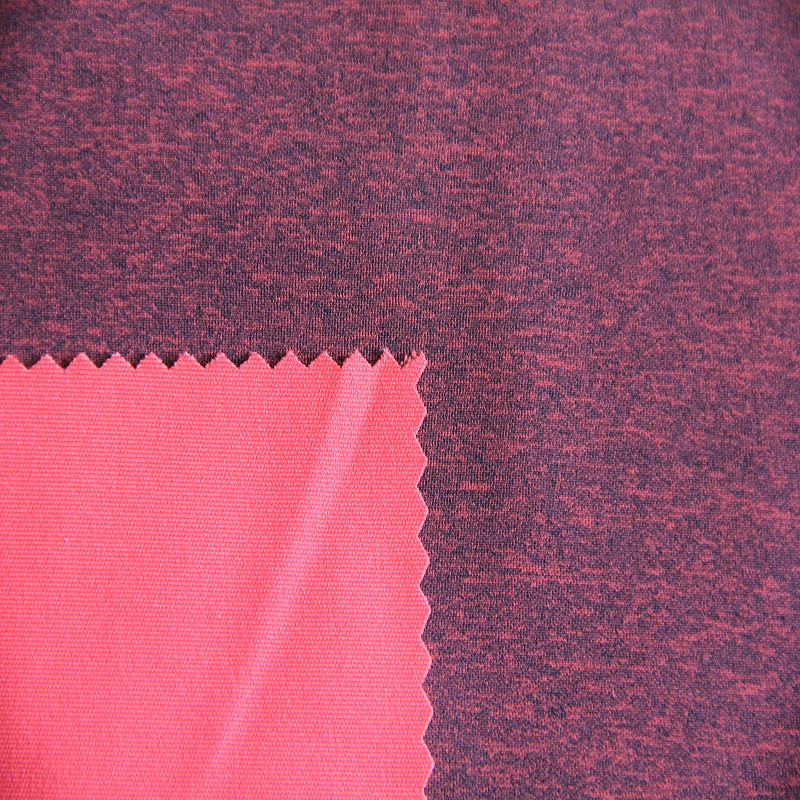 Customized Polyester Fabric Plain Knitted for Garment/Sportswear/Leggings