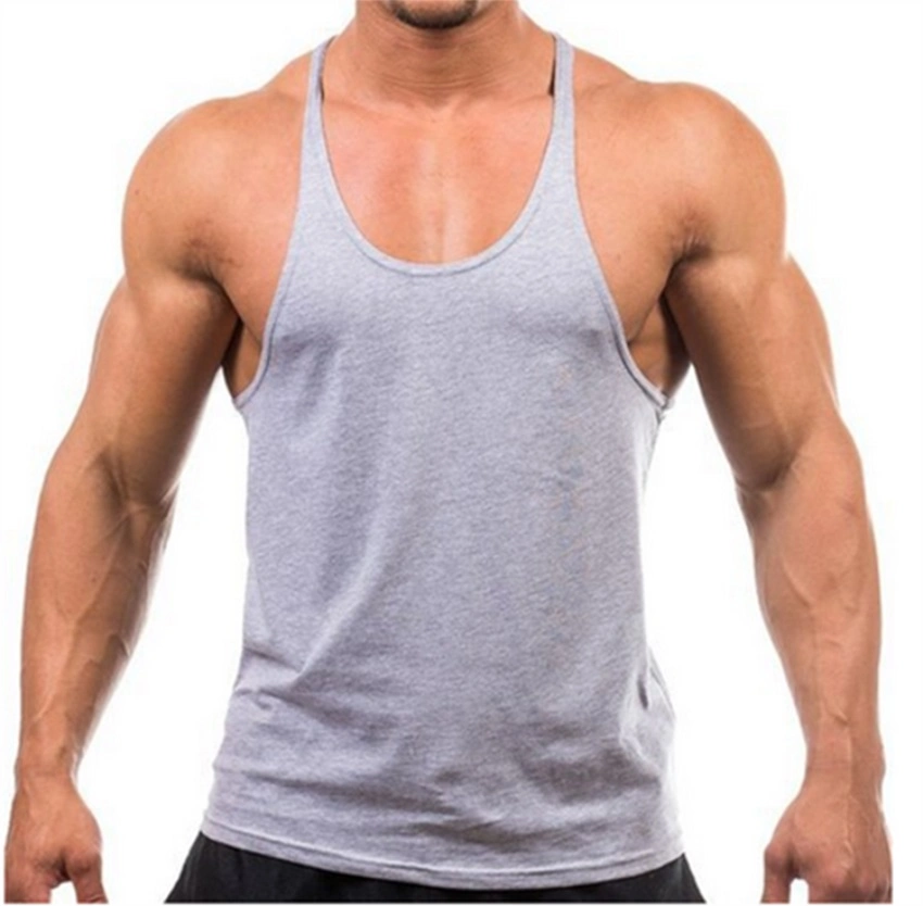 Cheap Muscle Wholesale Men Tops Plain Gym Tank Tops