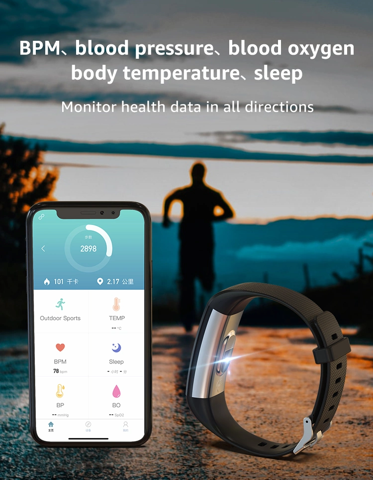 2020 Shenzhen Sport Bracelet Wrist Band Water Proof Running Wear Smart Phone Watch
