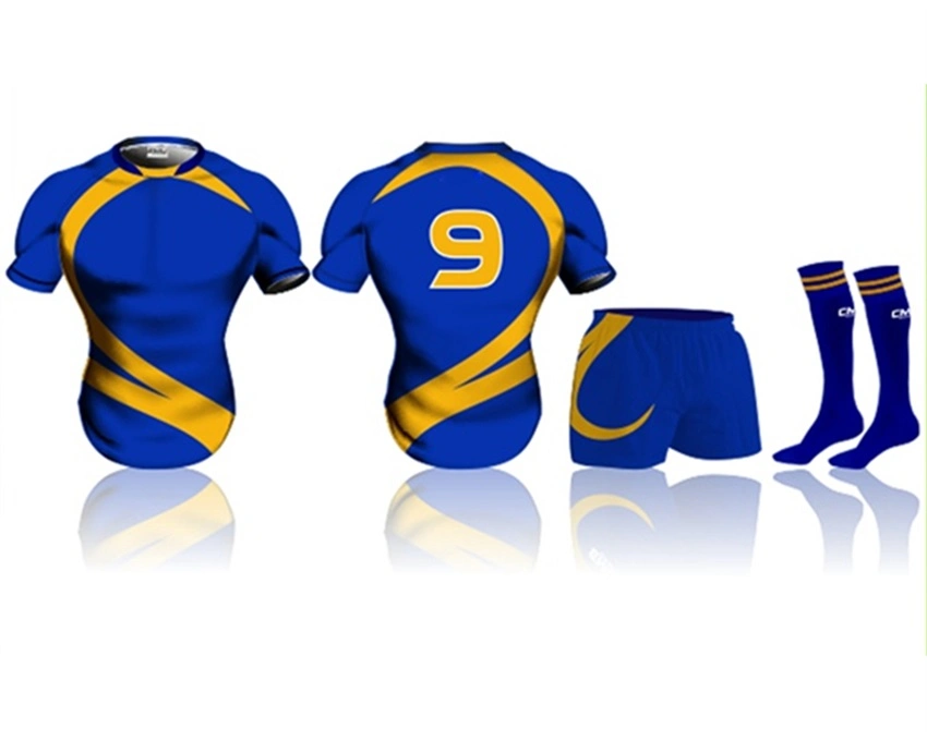 Customized Sublimation Youth Kids Team Wear Professional Rugby Jersey