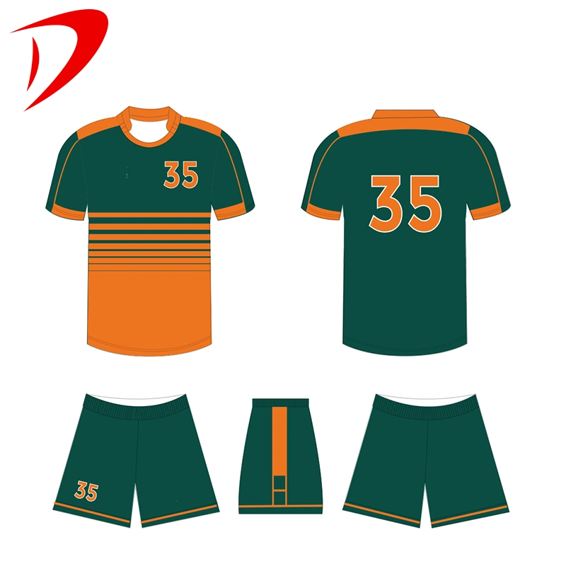 Your Own Design Football Uniforms/Custom Made Soccer Uniform Sublimation Jersey & Shorts/Sports Wear Soccer Uniforms Unisex Football Tracksuit