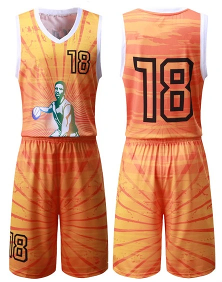 Adult Custom Printing Logo Basketball Jersey Shorts/Basketball Team Uniform Sets Jersey Shirts