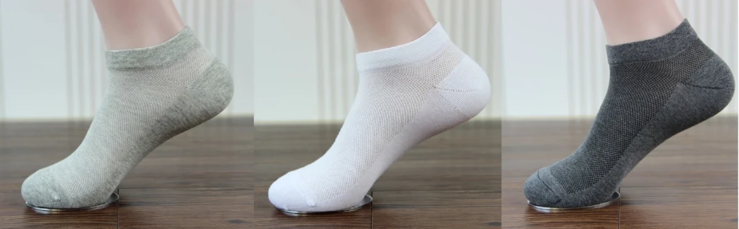 Ankle Socks Custom Athletic Ankle Socks Mesh Fabric Cotton Spandex Summer Ankle Socks