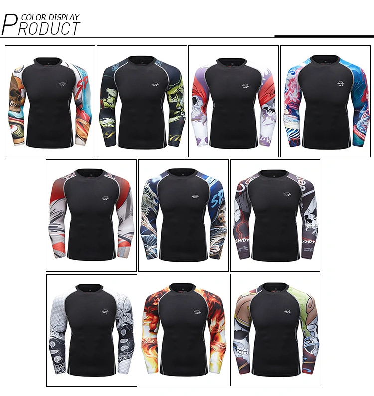 Cody Lundin Mens Running Polo Shirt Compression Under Base Layer Long Sleeve Tights Sports Quick Dry Rashgard T-Shirt Gym Fitness Tshirt