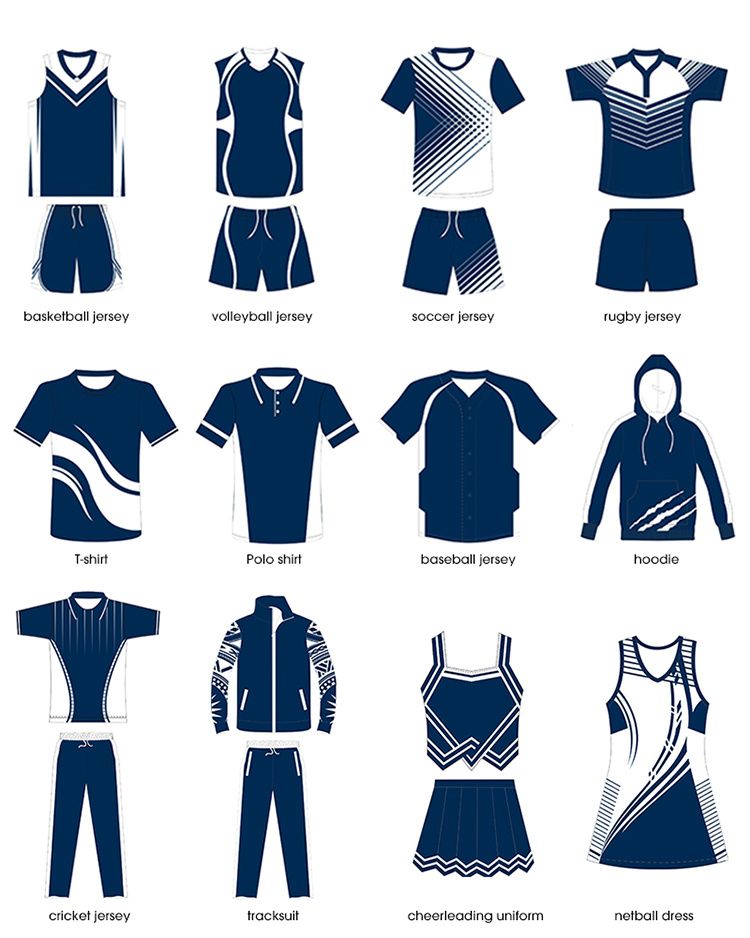 Healong Sportswear Sublimation Rugby Jersey Team Wear Uniforms