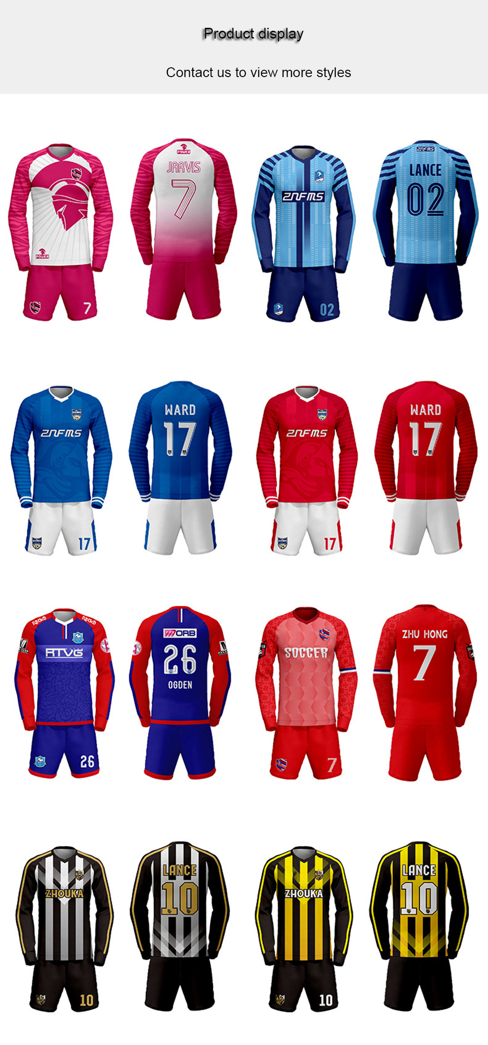Profession Design Futsal Soccer Jersey High Quality Football Wear Hot Sale Soccer Jersey