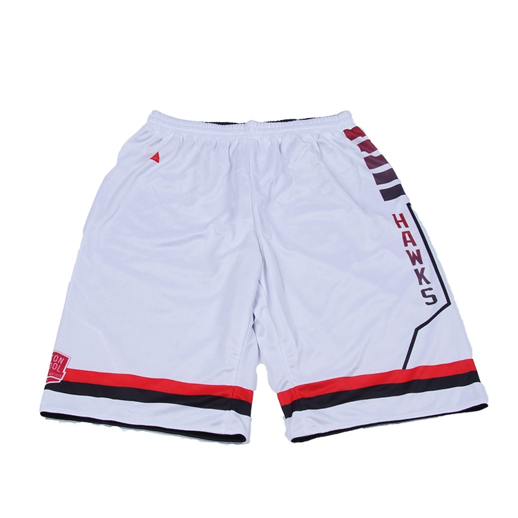 Custom Basketball Shorts with Pockets Sublimated Basketball Team Logo Sports Mesh Shorts