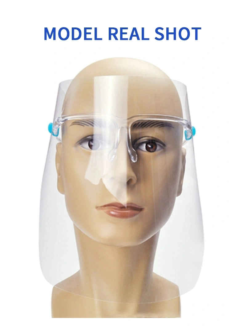 Wholesale Protective/Safety Anti Virus/Fog Windproof Dustproof Waterproof Fashion Plastic Full Face Visor Shield