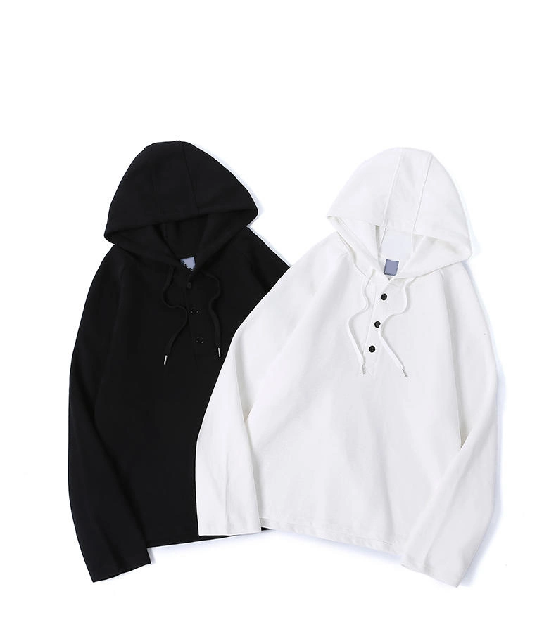 Boy's Women's Hoodies Sweatshirts Custom Logo Men's Black Streetwear 100% Cotton Hoodies Unisex