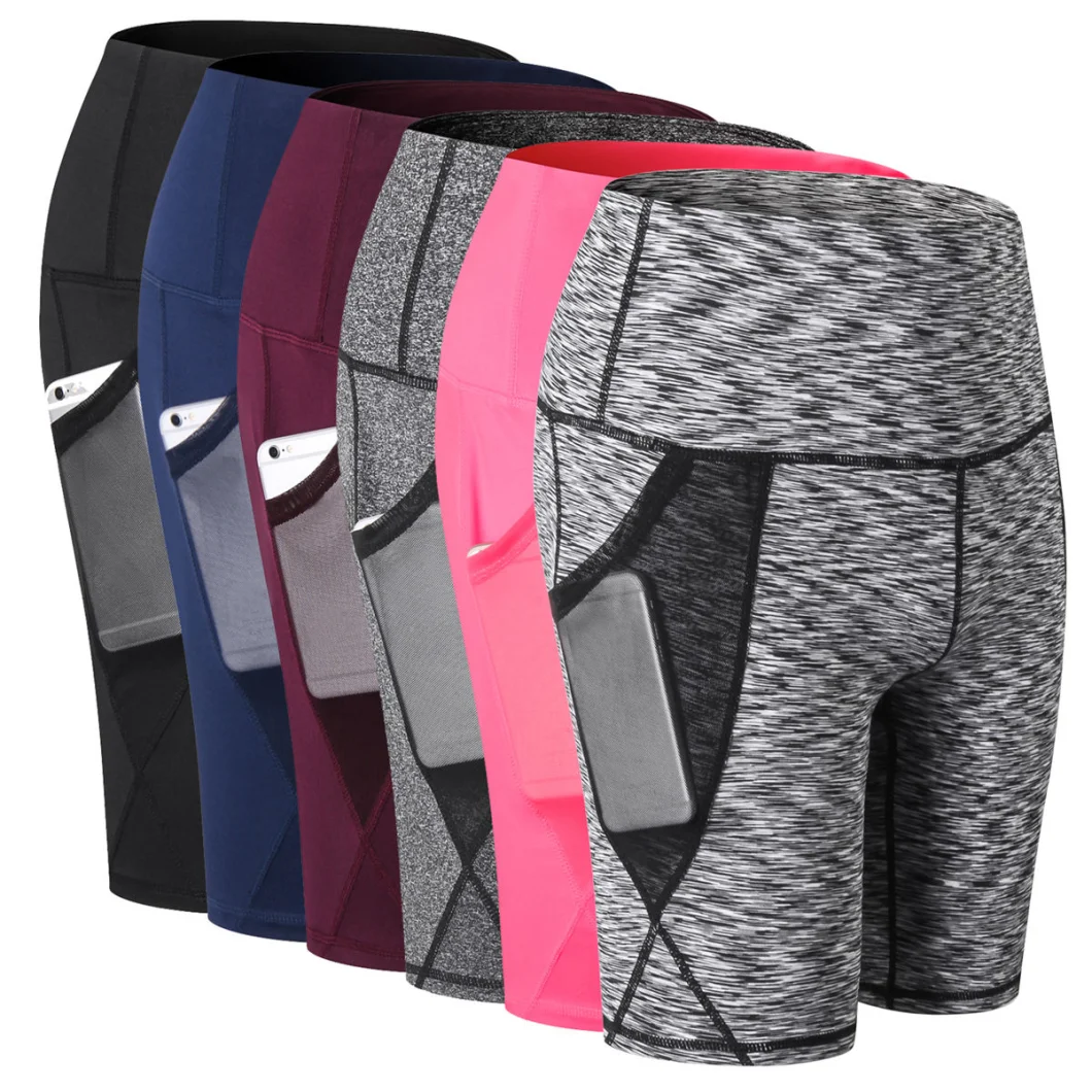 2020 Fitness Sportswear Yoga Pants Pink Gym Shorts Women
