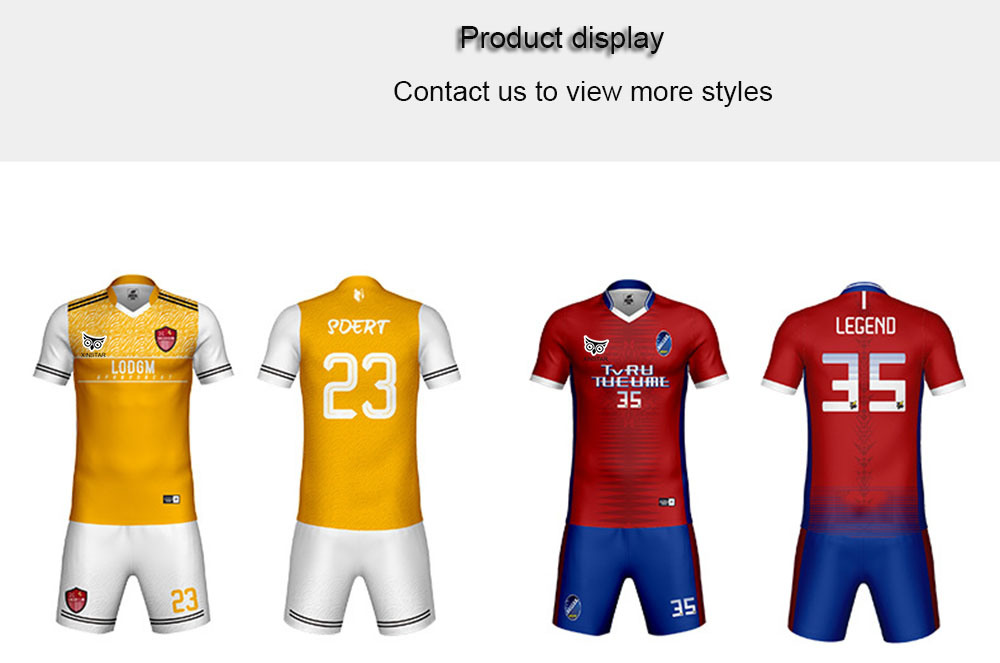 2020 on Sale Soccer Jersey Wear Support One Set Order Sublimation Football Soccer Uniform