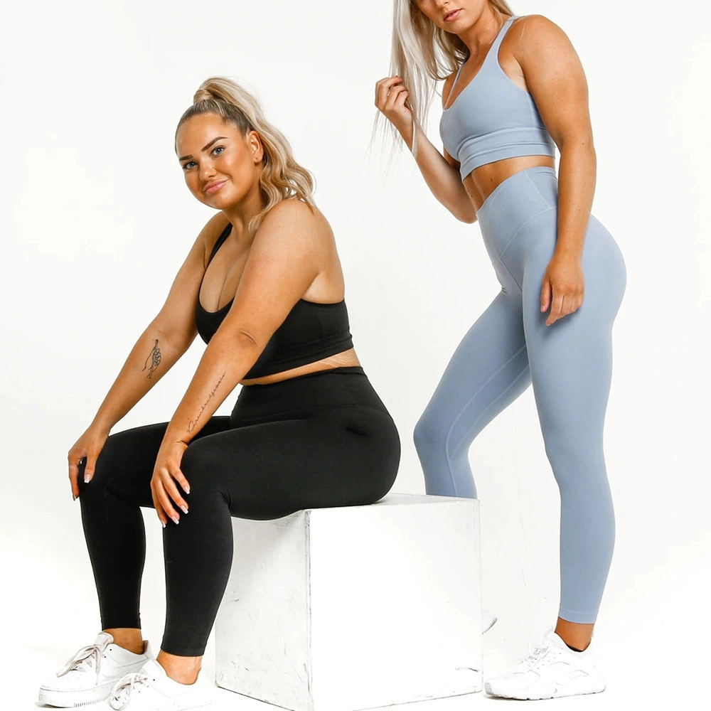 Wholesale Sportswear Suit Women Fitness Clothing Gym Running Leggings Women Set Yoga Sports Wear