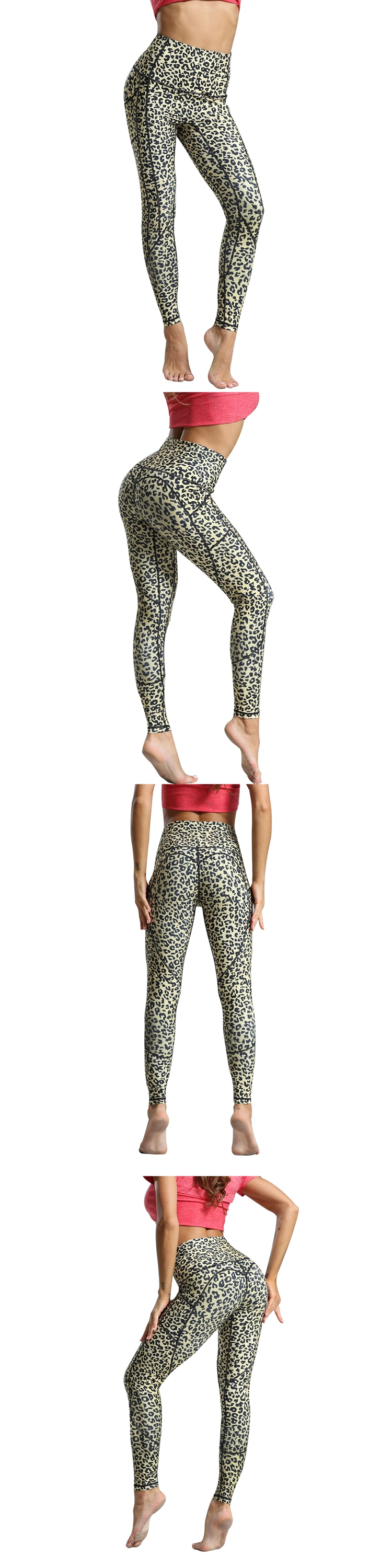 Women Butt Lift Yoga Pants Leopard Print Yoga Leggings Camo Leggings High Waisted Leggings for Women