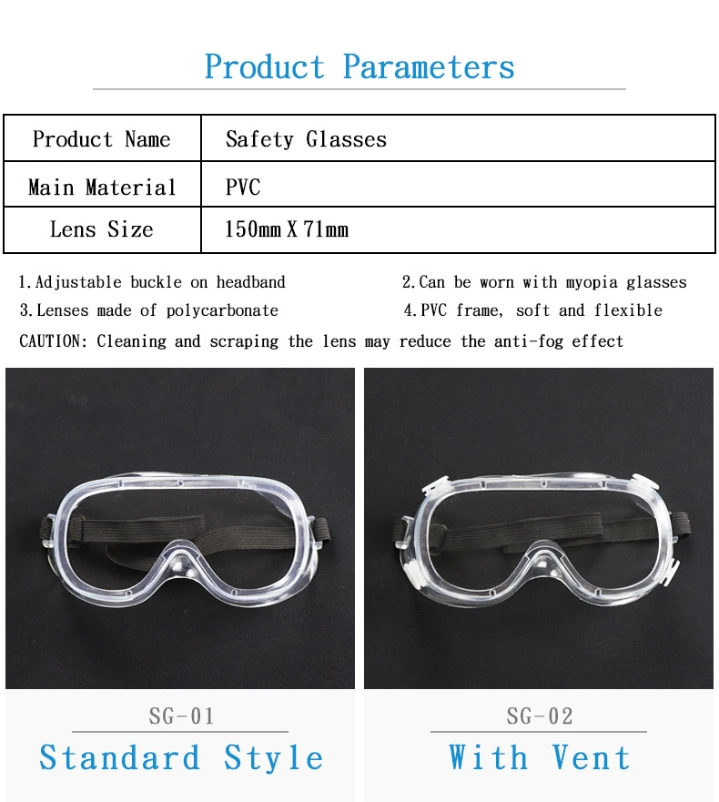 Eye Protective Goggles Anti Fog Safety Glasses Goggles