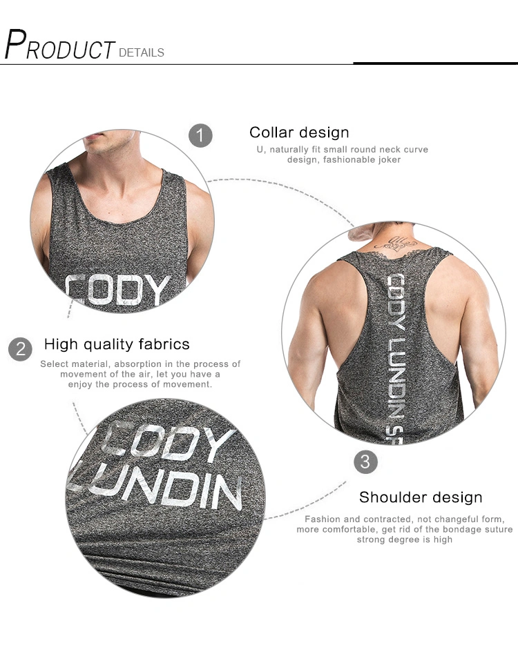 Cody Lundin Cotton Tank Tops Underwear Mens Undershirt Transparent Shirts Wrestling Singlets