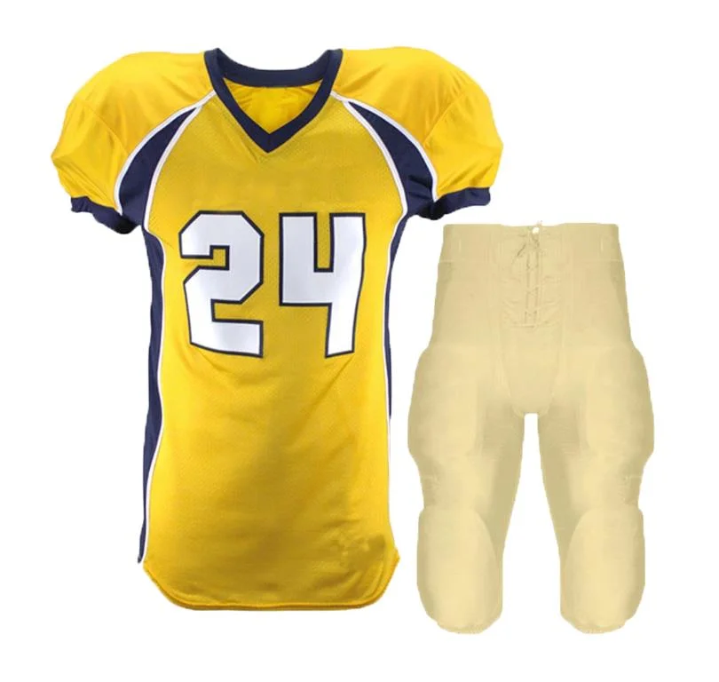 Sublimated Soccer Team Uniform Football Jersey Custom American Football Jersey