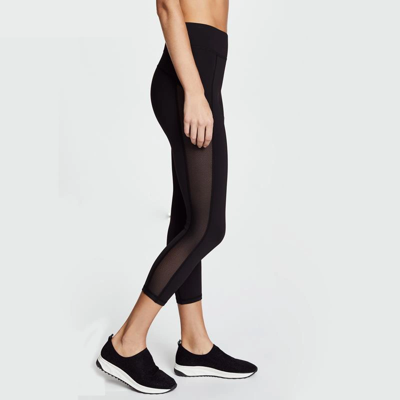 New Design OEM Gym Wear Cropped Pants Women Custom Highwaist Leggings