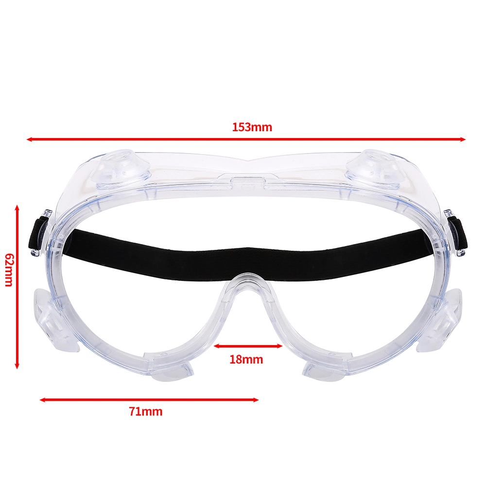 Wholesale Safety Goggles Anti-Fog Anti-Virus High Impact Clear Protective Goggles