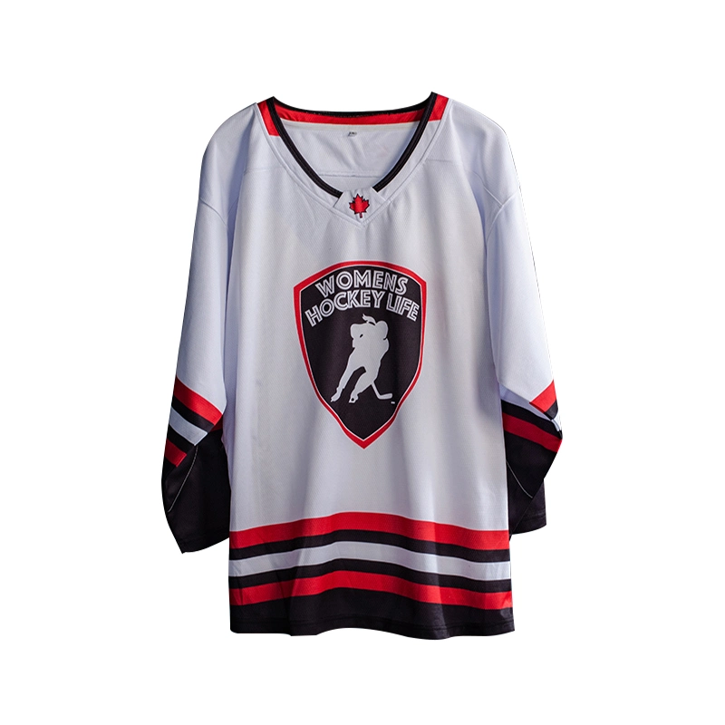 New Cheap Custom Team Canada Ice Hockey Jersey&Ice Hockey Jersey Sublimation