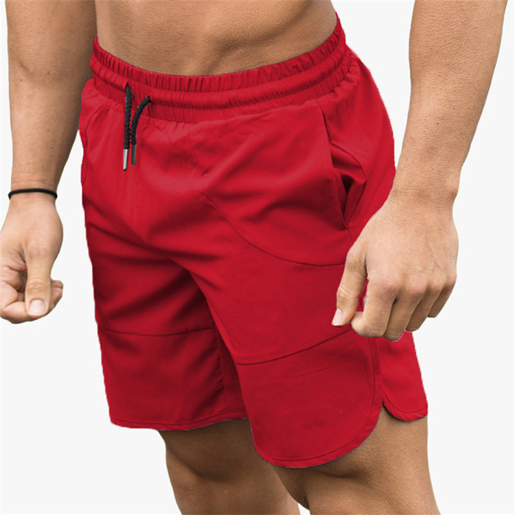2021 Wholesales 7'' Inch Spandex Workout Shorts Mesh Fitness Mens Gym Shorts with Pocket