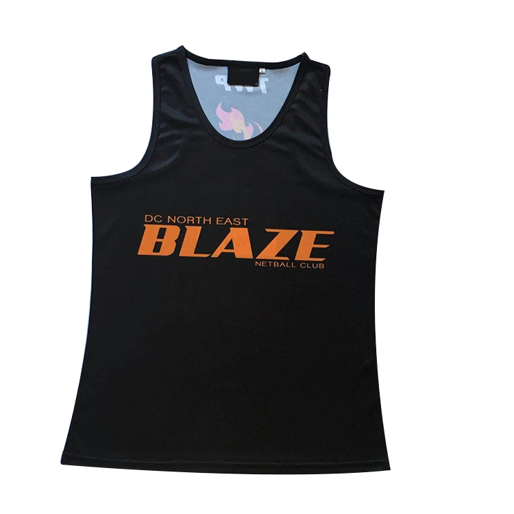 2019 Wicking Quick Dry High Quality Dri Fit Wholesale Sublimated Running Mens Fitted Vest / Singlets / Top