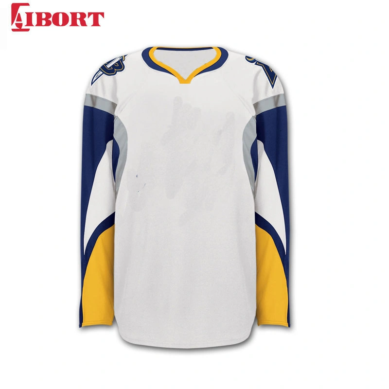 Aibort Sports Wear Youth Reversible Custom Sublimated Ice Hockey Jersey (Hockey Jersey 034)