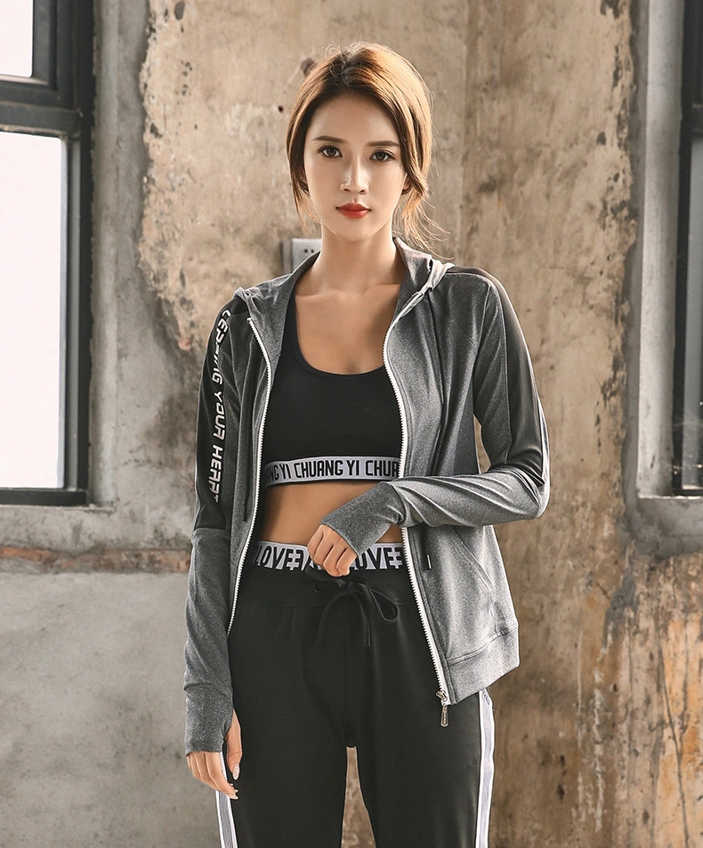 Wholesale Women Clothes Jogging Sports Wear Jacket Sweat Suits Womens'clothing
